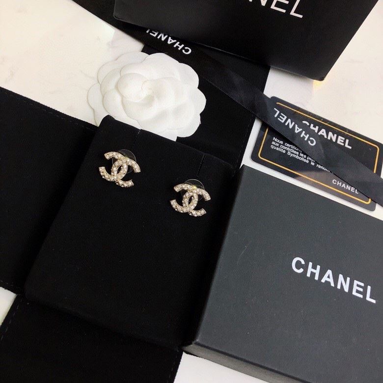 Ch*el earrings